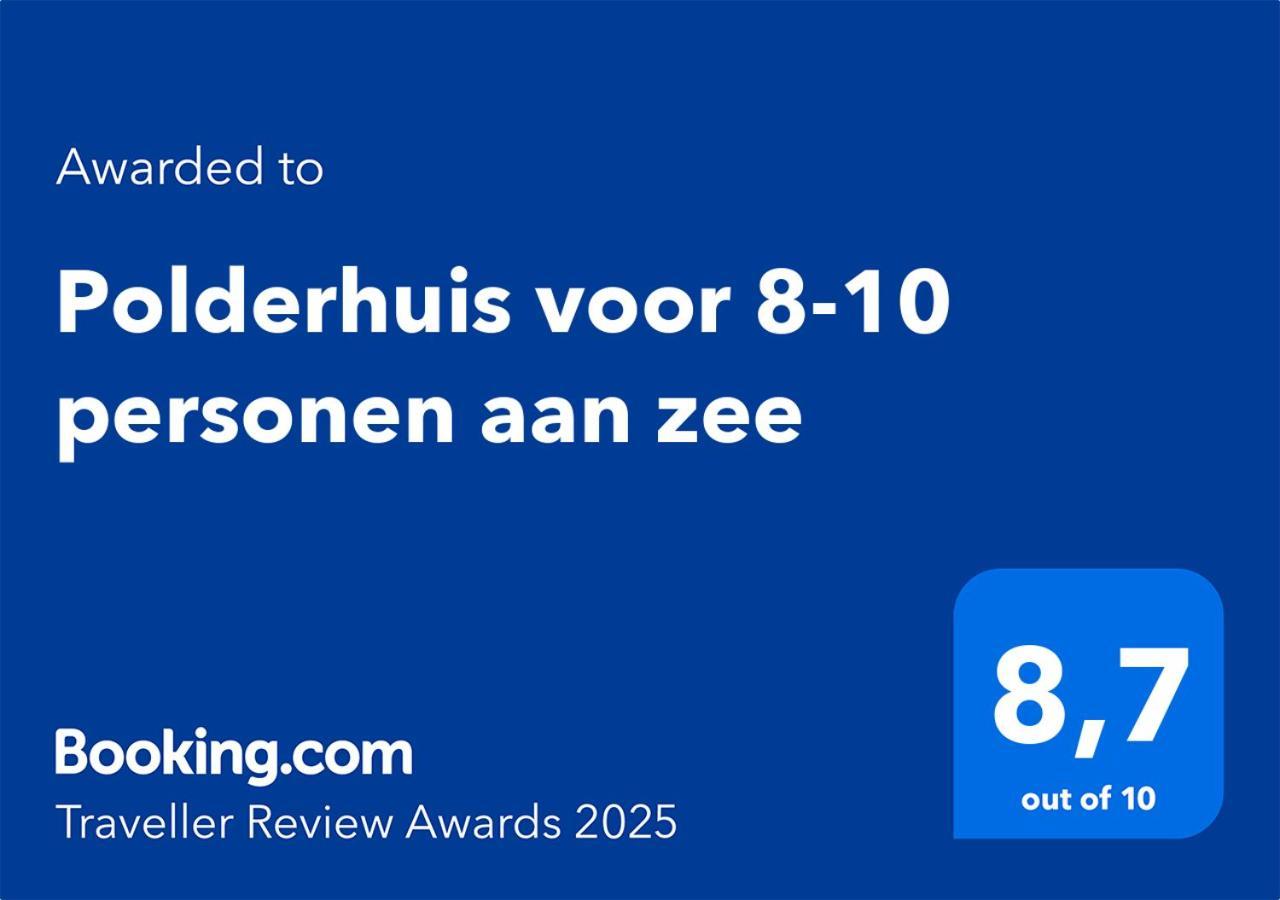 Polderhuis Voor 8-10 Personen Aan Zee Ньїввліт Екстер'єр фото